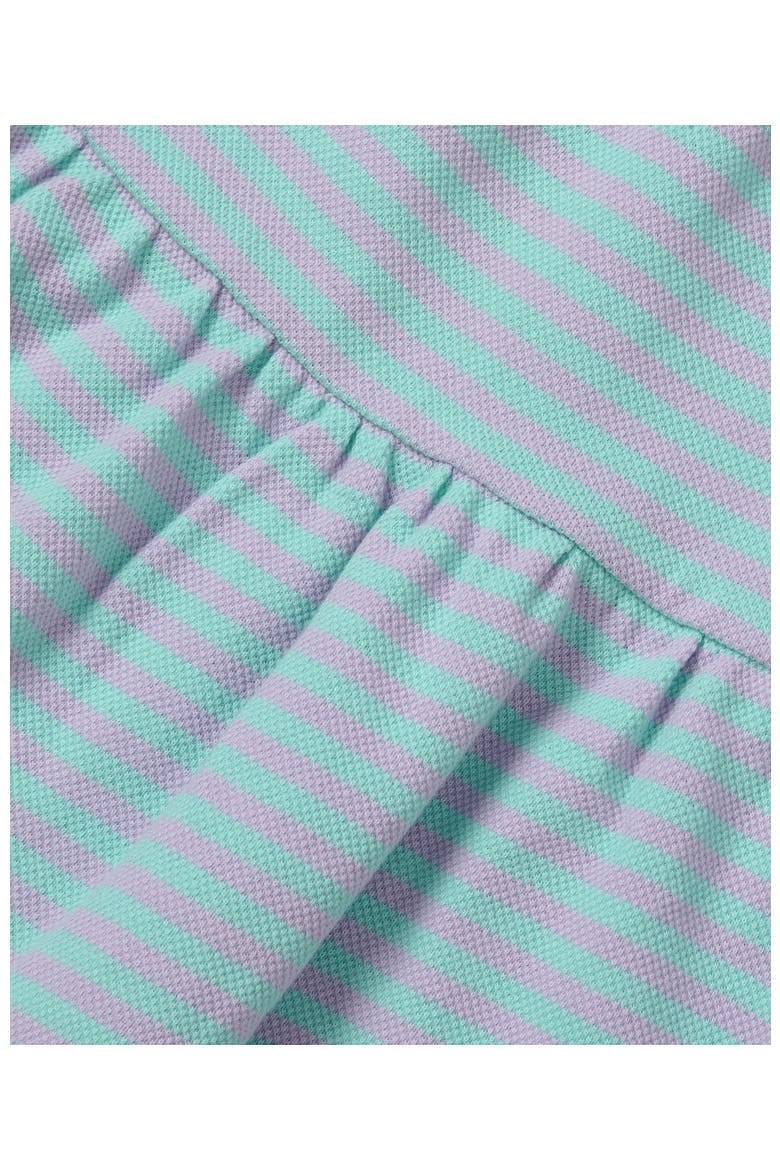 Girls Pique Knit Skirt, Alternate, color, Mint Multi Stripe
