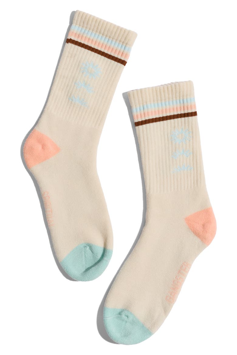 Soulstice Crew Socks, Alternate, color, OFF WHITE