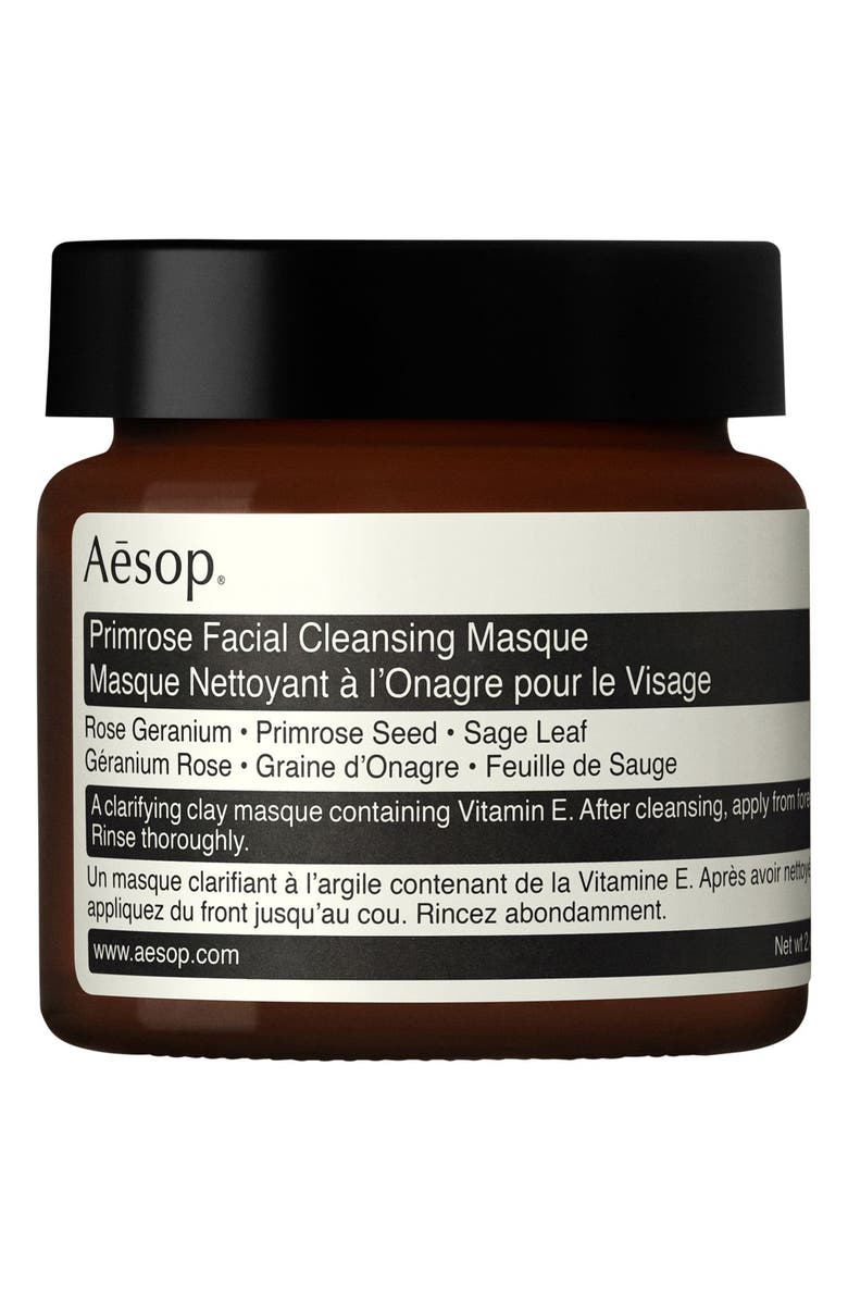 Aesop Primrose Facial Cleansing Masque, Main, color,