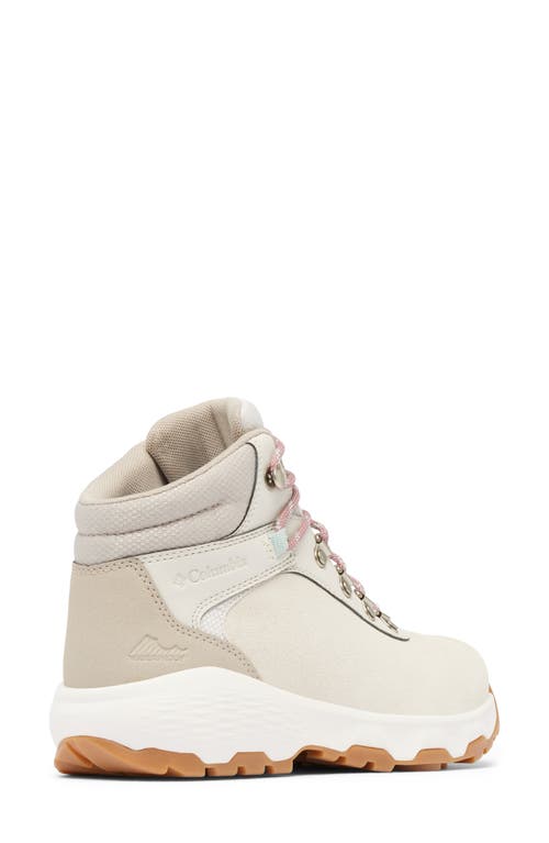 Columbia Newton Wander™ Waterproof Hiking Boot In Cloud Grey/cool Green
