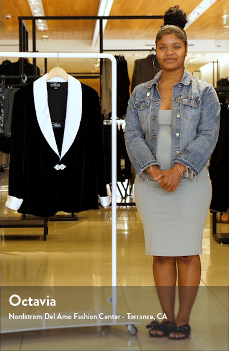 Velvet Tank Top & Jacket Set, sales video thumbnail