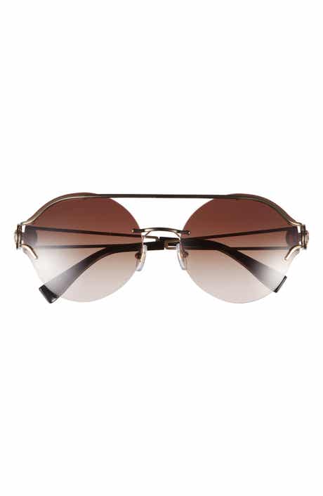 Versace Round Aviator Sunglasses