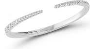 SPHERA MILANO Cubic Zirconia Claw Cuff Bracelet