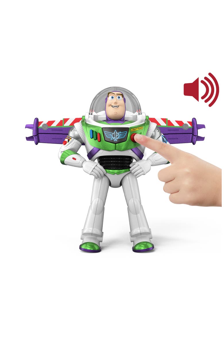 Toy Story 12-Inch Scale Flight Mode Hi-Tech Edition Buzz Lightyear, Alternate, color, BUZZ LIGHTYEAR