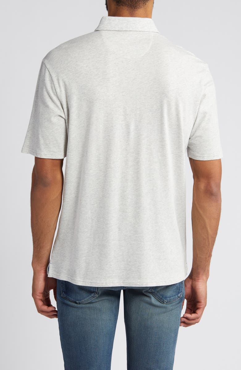 johnnie-O Heathered Original 2.0 Regular Fit Polo, Alternate, color, Heather Gr