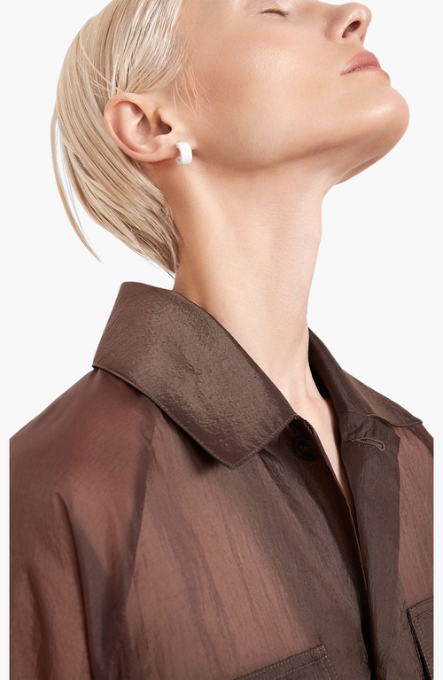 Caalo 2 Length Utility Jacket In Brown