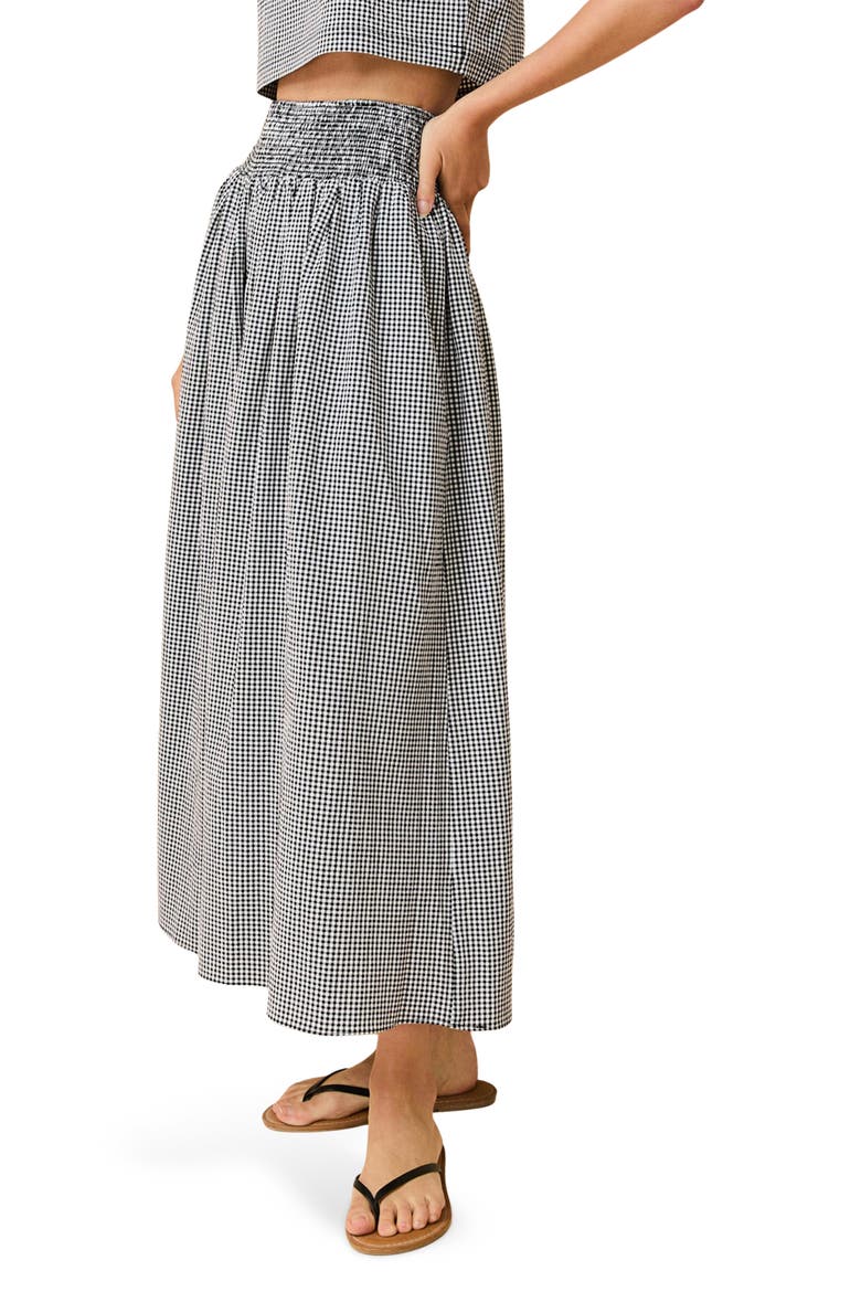 The Noreen Maxi Skirt, Alternate, color, NOIR