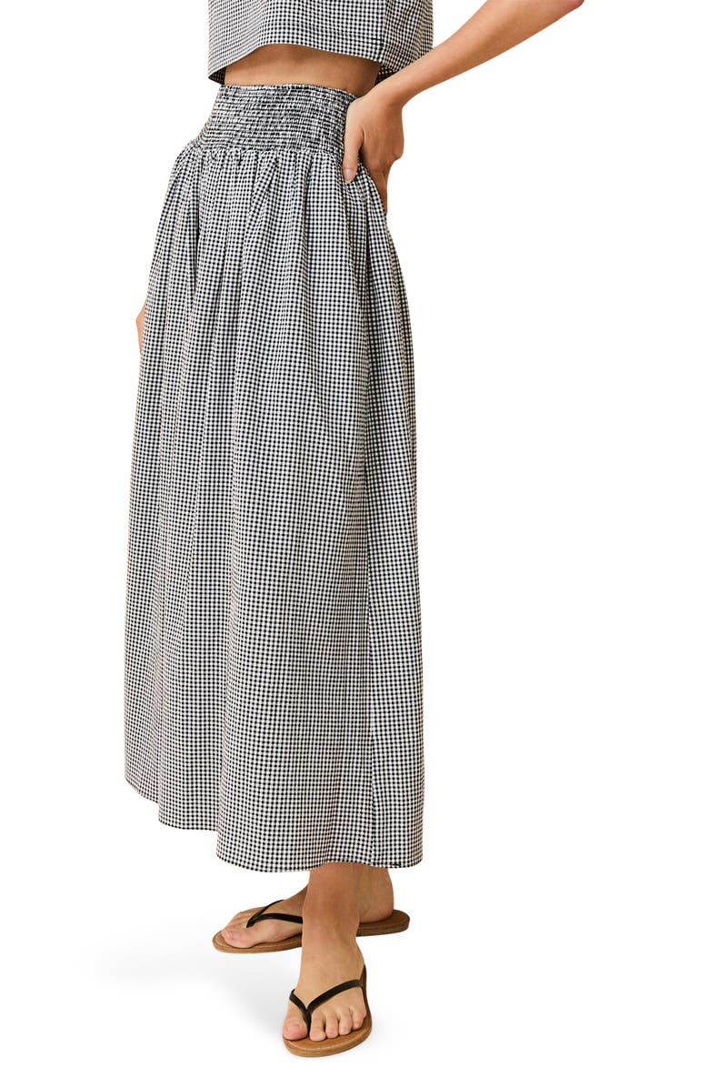 Solid & Striped The Noreen Maxi Skirt, Alternate, color, Noir