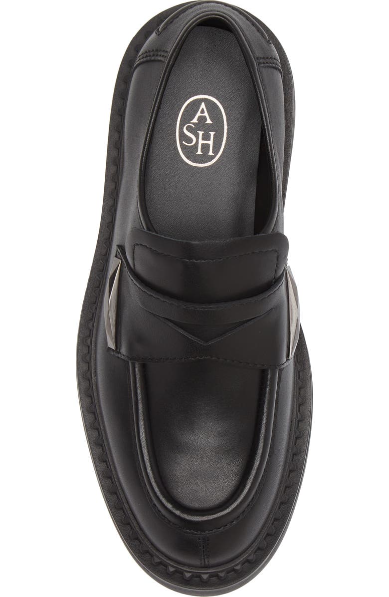 Ash Medusa Lug Sole Loafer, Alternate, color,