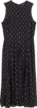 Madewell Sleeveless Flare Midi Dress