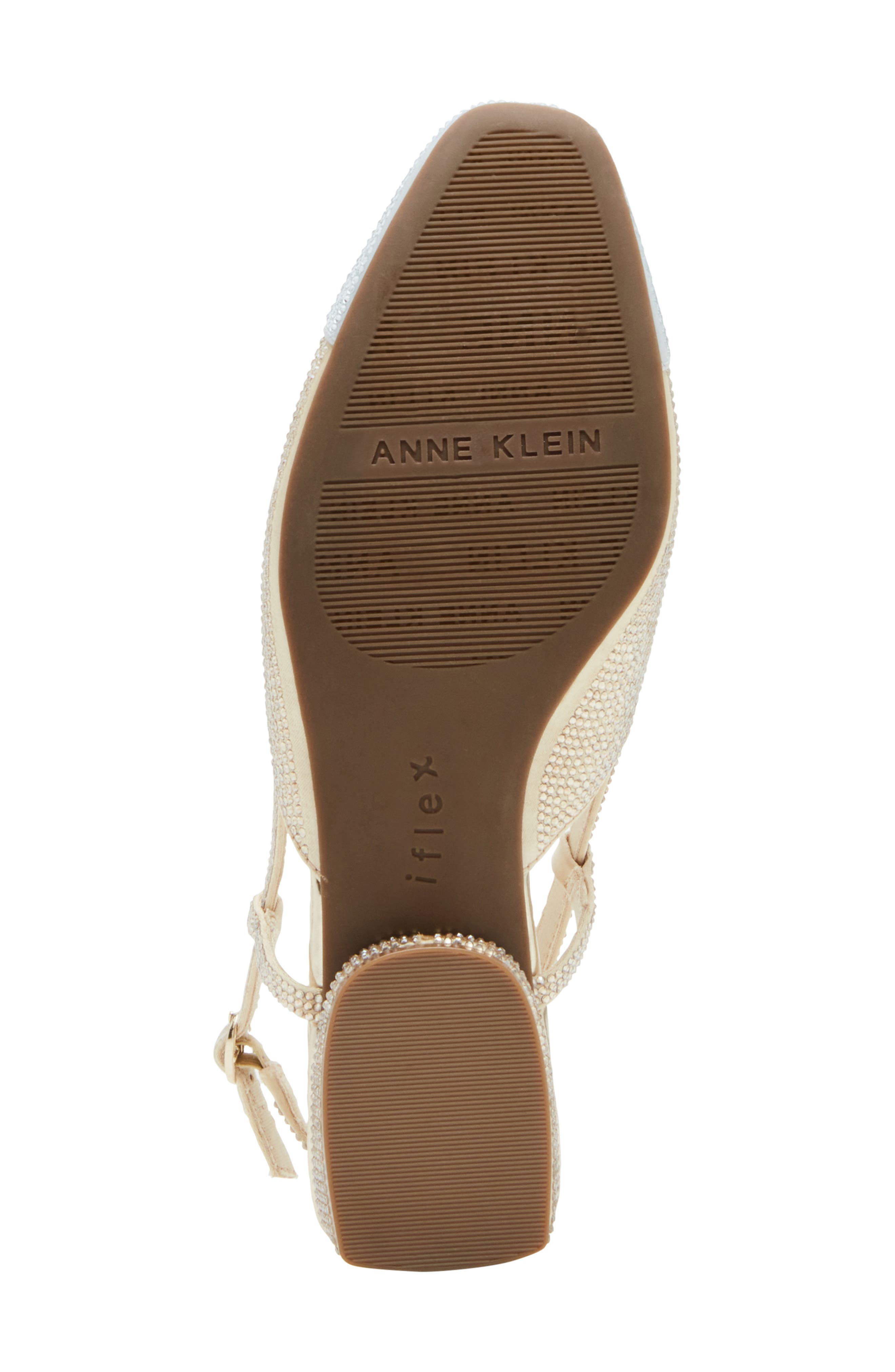 Anne Klein Cindy Slingback Cap Toe Pump, Alternate, color, 