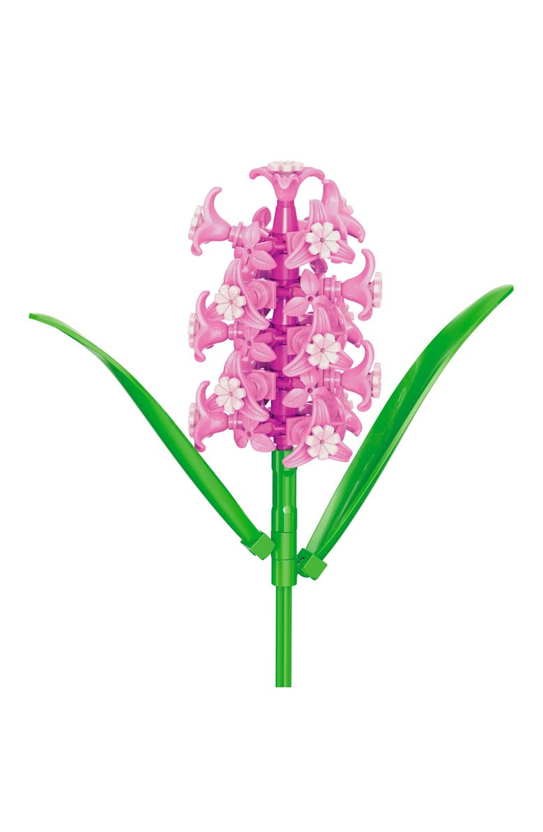 Brickcraft Bricktanicals Hyacinth Building Set, Alternate, color, Pink