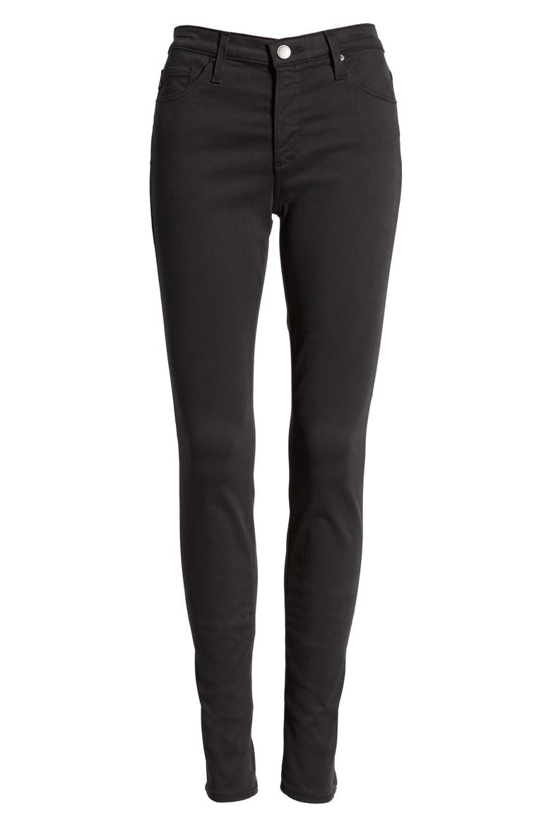 'The Prima' Cigarette Leg Skinny Jeans, Alternate, color, SHARK GREY