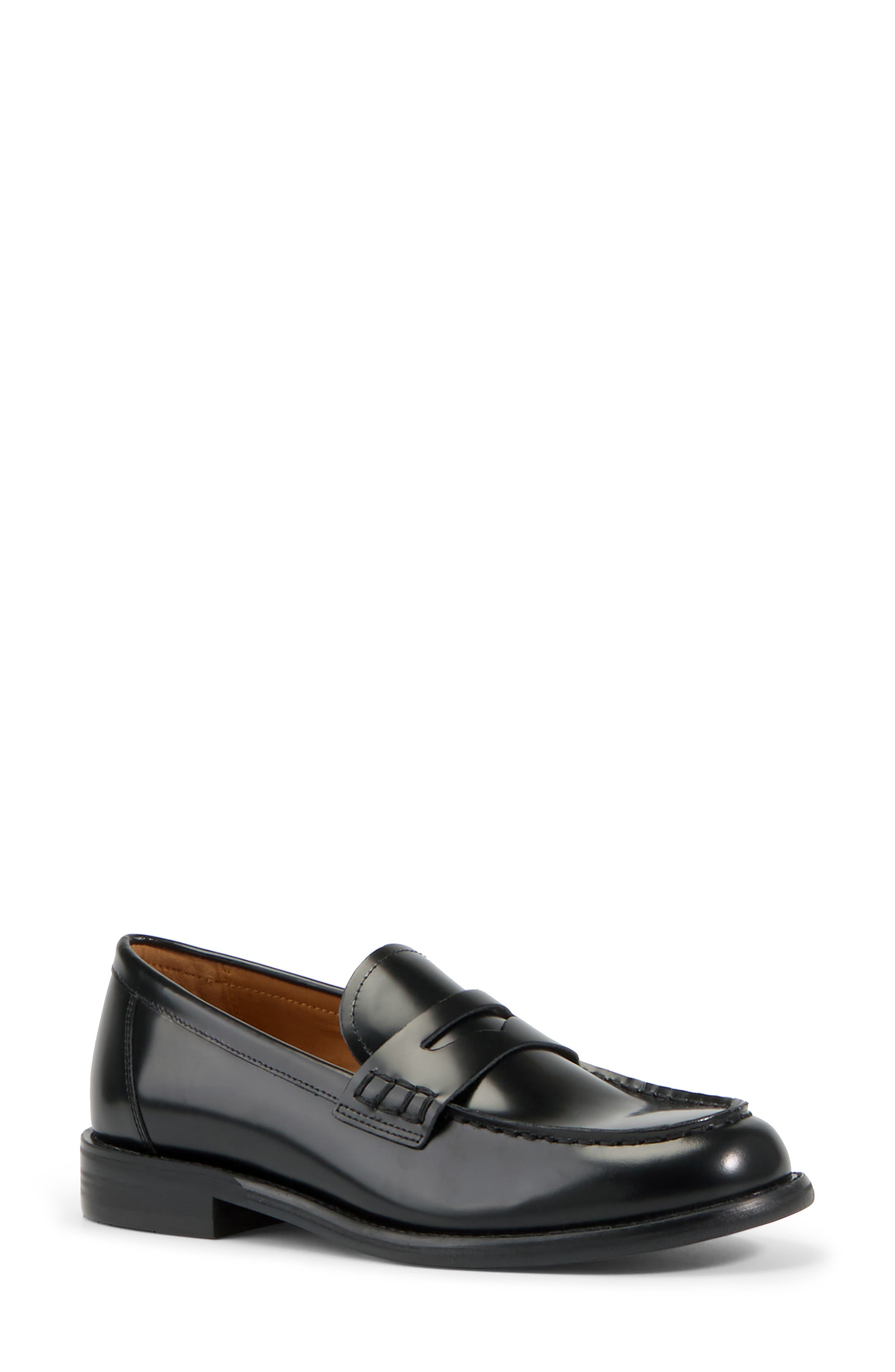 Vagabond Shoemakers Linn Penny Loafer, Main, color, Black