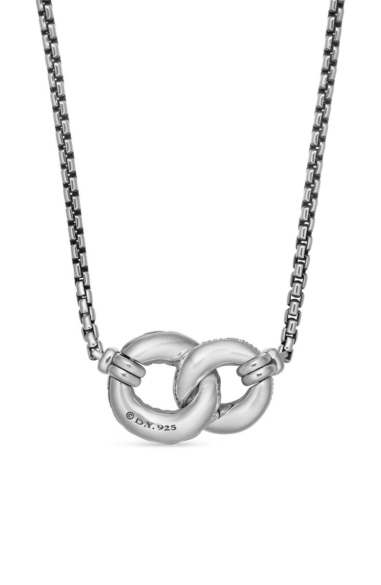 David Yurman Belmont Necklace with Diamonds, Alternate, color,