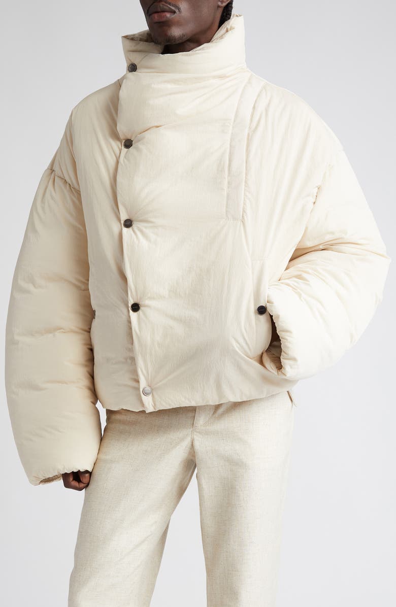 Jacquemus Water Repellent Puffer Coat, Main, color,