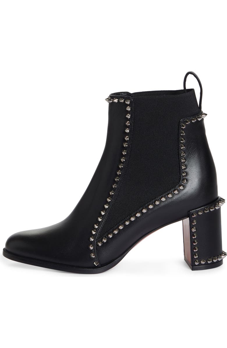 Christian Louboutin Spike Chelsea Bootie, Alternate, color,