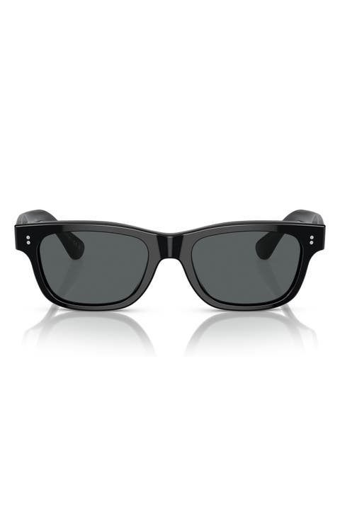 Rosson Sun 53mm Gradient Polarized Square Sunglasses