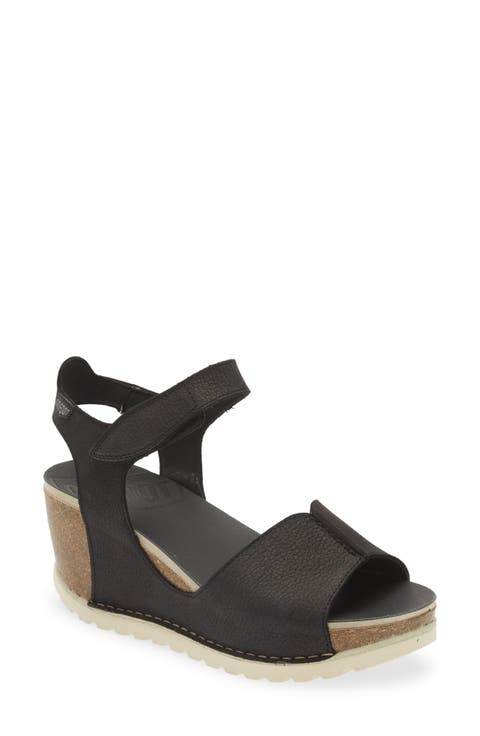 Leather Wedge Sandal (Women)