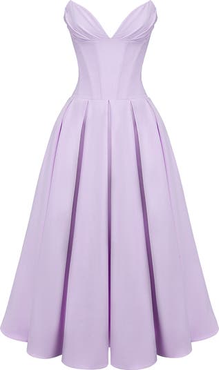 Lady Strapless Cocktail Dress