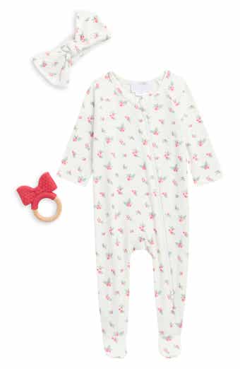 Mistletoe Footie, Headband & Teether Set