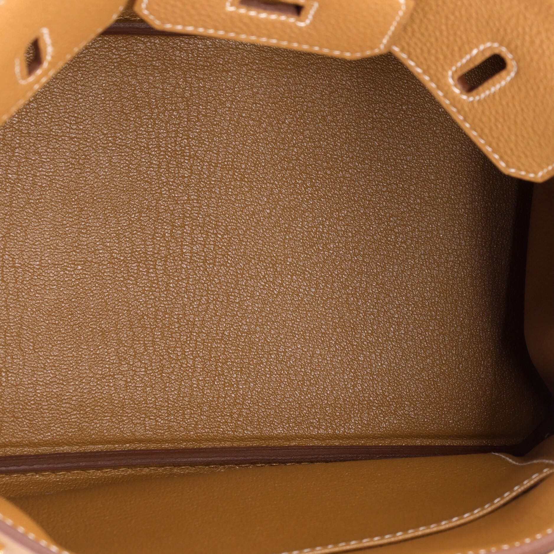 Pre-Owned Hermes Birkin Handbag Brown Togo with Gold Hardware 25, Alternate, color, 