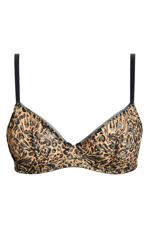 Signature Script Lace Underwire Demi Bra (Regular & Plus)