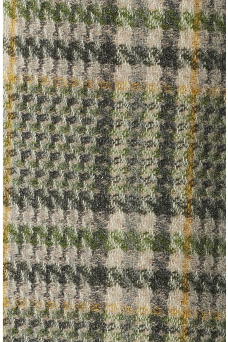 Whiting Plaid Wool Blend Button-Up Shirt Jacket, Alternate, color, GREEN
