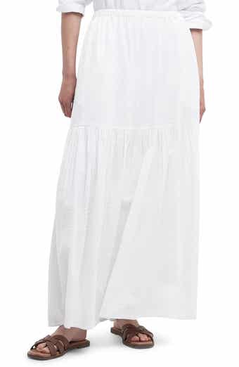 Barbour Kelley Ruffle Hem Maxi Skirt
