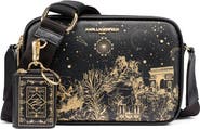 KARL LAGERFELD PARIS Printed Paris Crossbody
