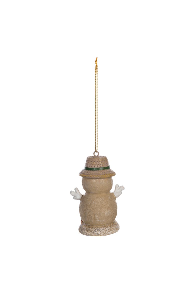Sandman Nautical Christmas Tree Ornament 3.14", Alternate, color, Beige