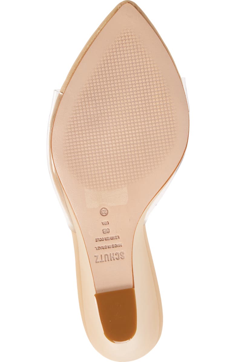 Schutz Lucimara Vinyl Wedge Sandal, Alternate, color,