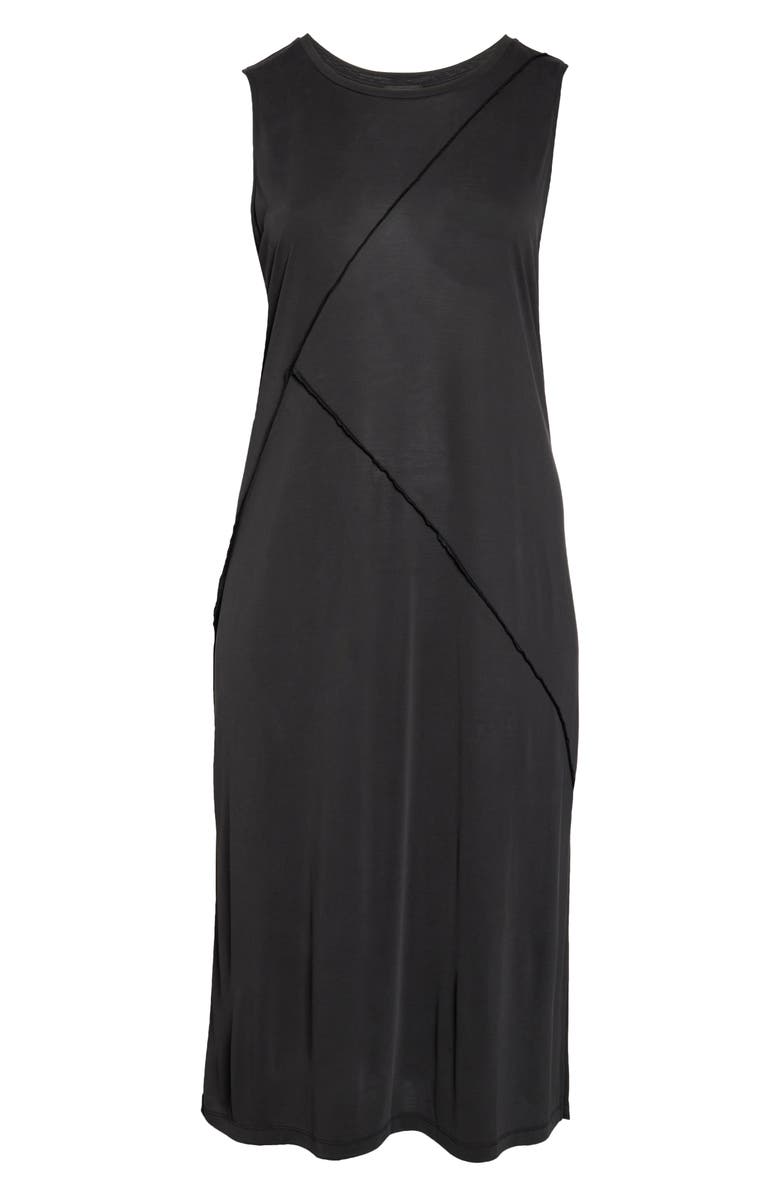 Halogen<sup>®</sup> Exposed Seam Knit Maxi Dress, Alternate, color, 
