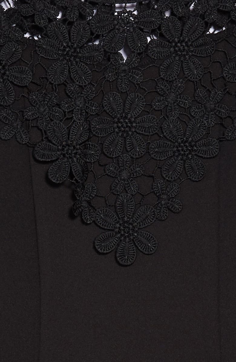 Zunie Embroidered Lace Fit & Flare Dress, Alternate, color,