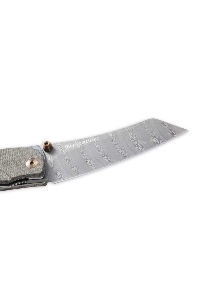 Messermeister Ojai Damasteel 3.75 inch Folder, Alternate, color, Silver