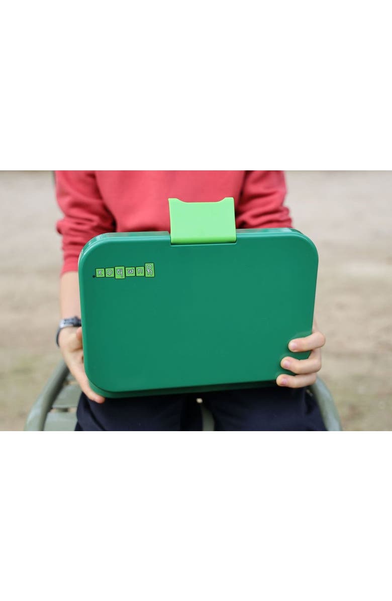 Yumbox Tapas Bento-Style Leakproof Lunch Box 5 Compartments, Alternate, color, Palm Green