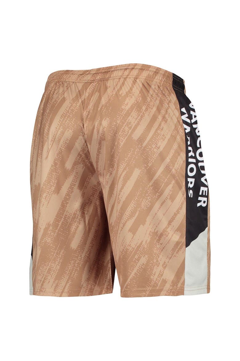 Men's FOCO Gold Vancouver Warriors Static Mesh Shorts, Alternate, color, Gold
