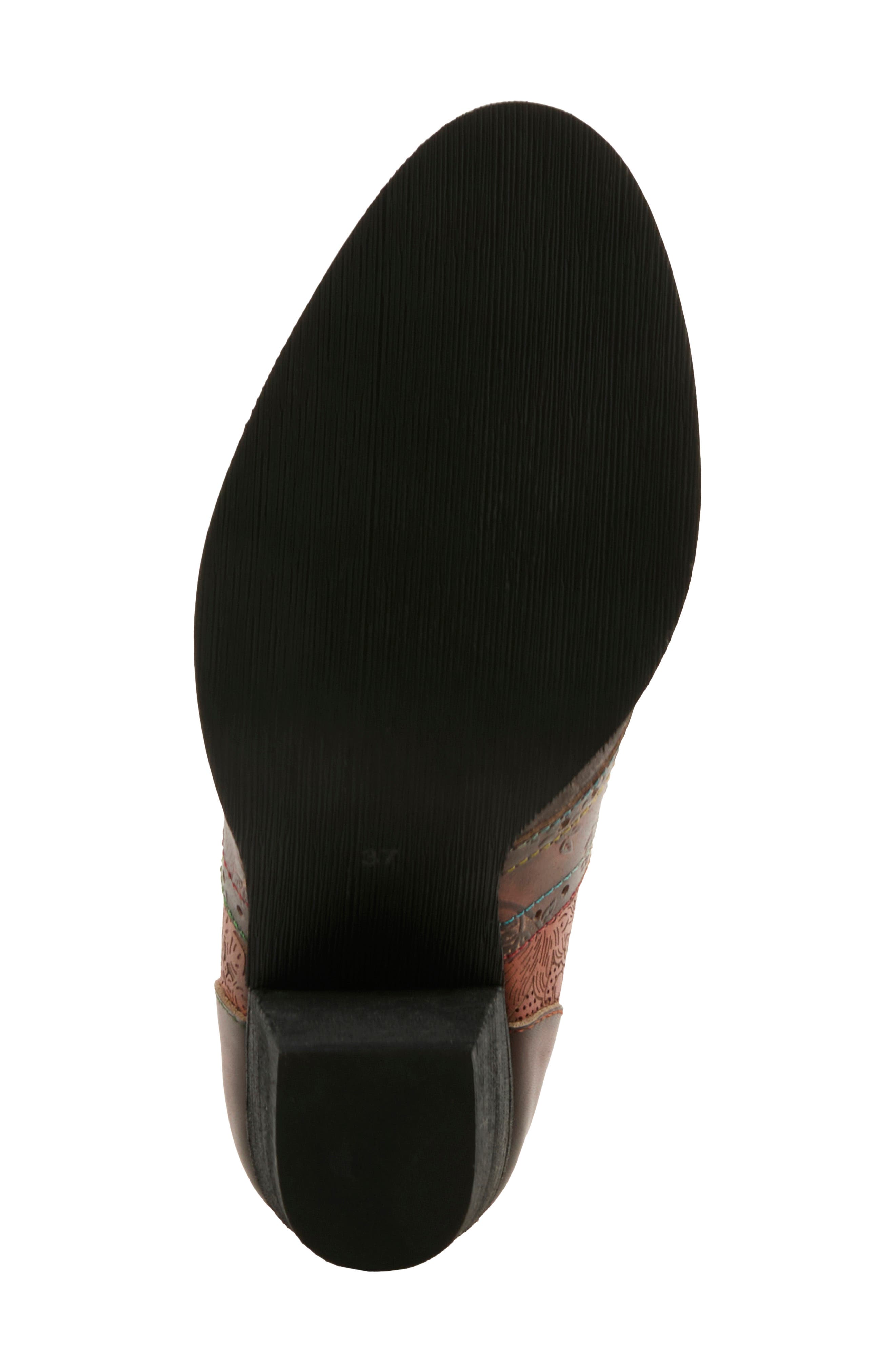 Ghita Oxford Bootie, Alternate, color, BROWN MULTI