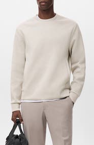 MANGO Crewneck Sweatshirt