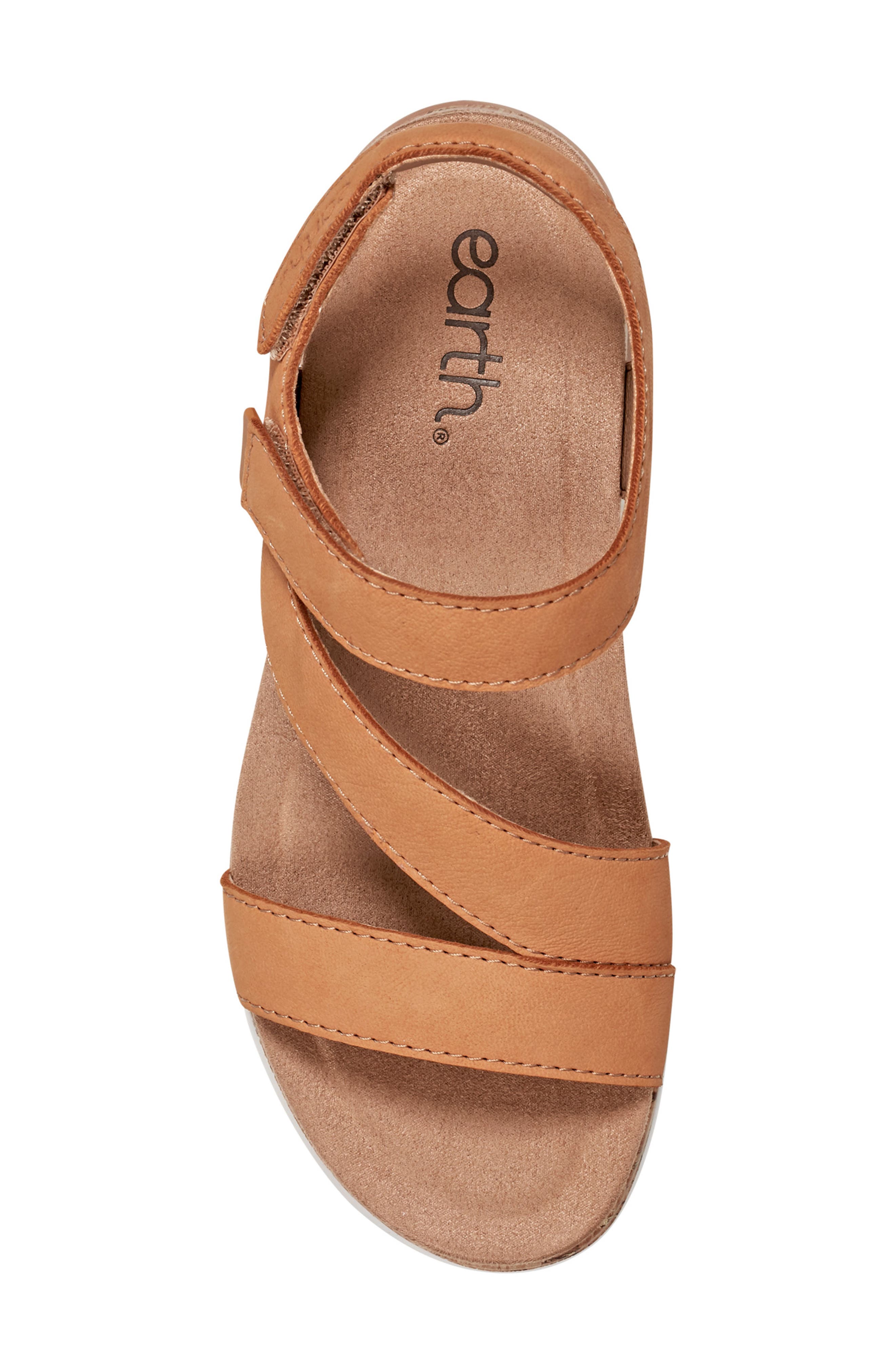 Earth<sup>®</sup> Roni Ankle Strap Sandal, Alternate, color, Medium Natural