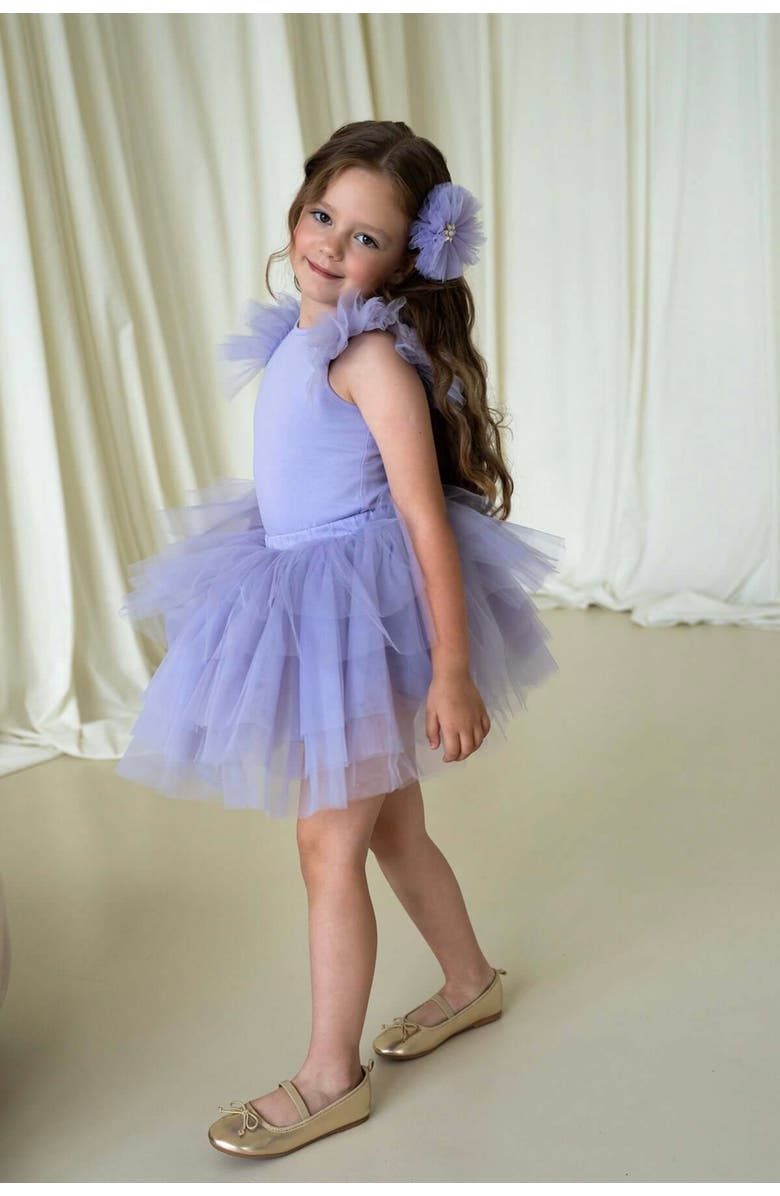 Mini Celebrities Mist Tutu Set, Alternate, color, Purple Bloom