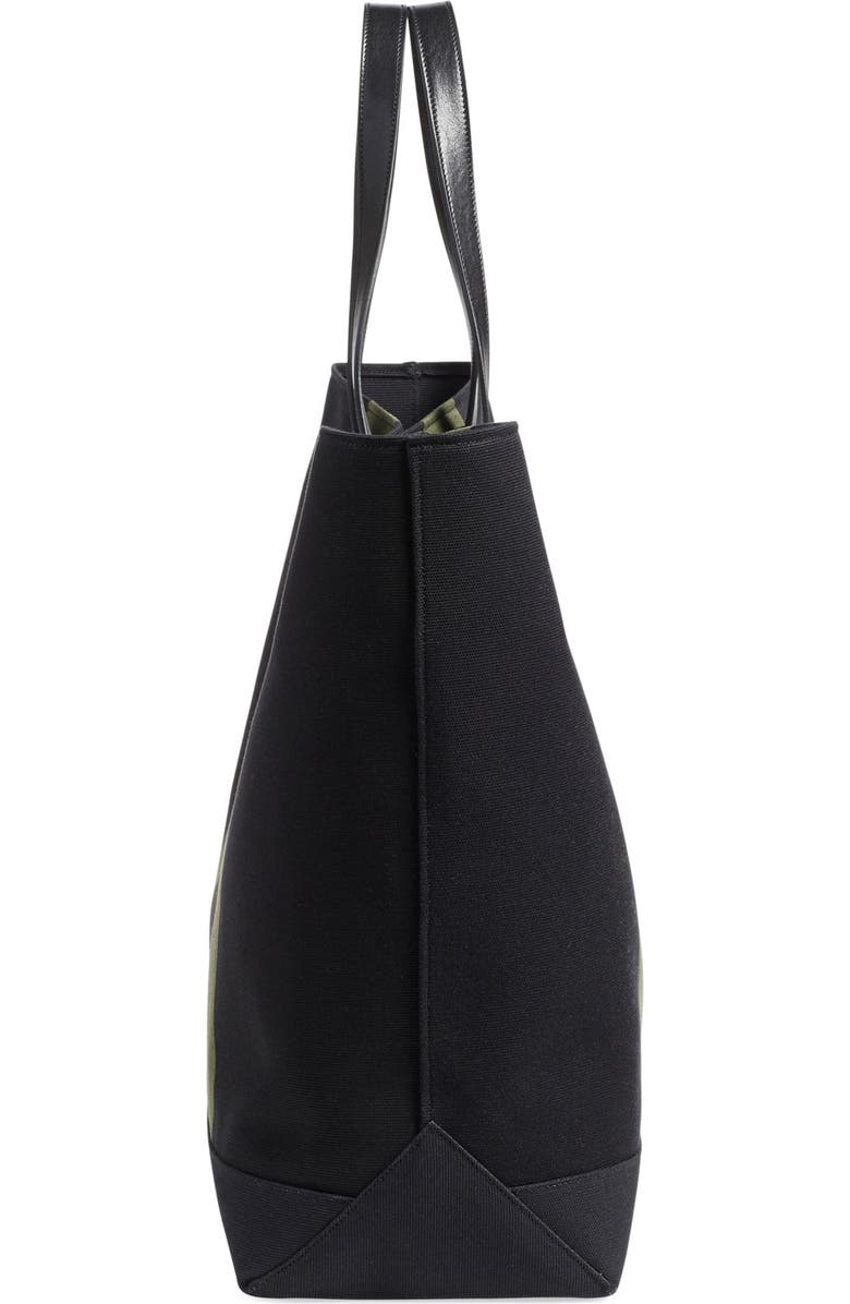 Saint Laurent 'Beach' Canvas Tote, Alternate, color,