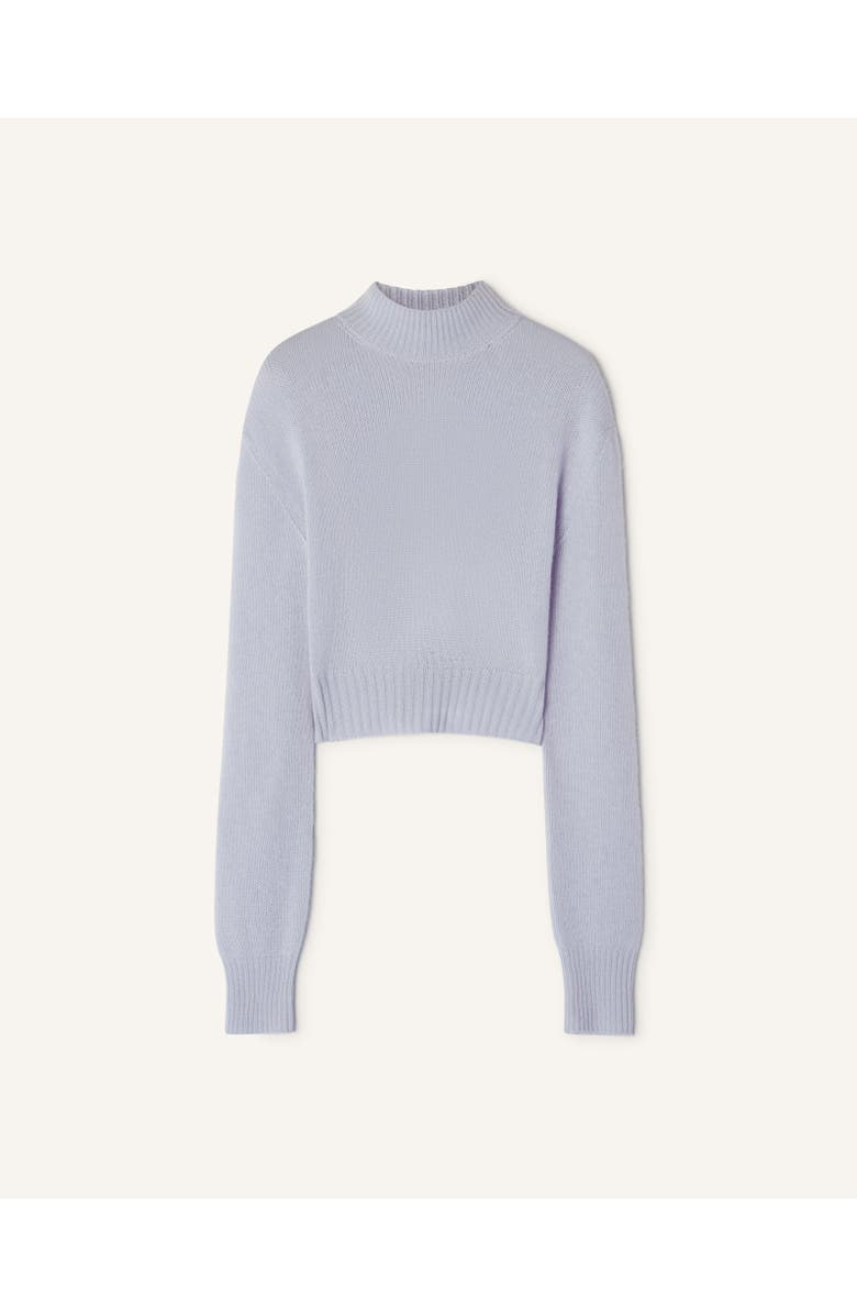 Lanvin Open-Back Sweater In Cashmere, Main, color, Sky Blue