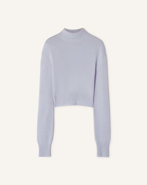 Open-Back Sweater In Cashmere