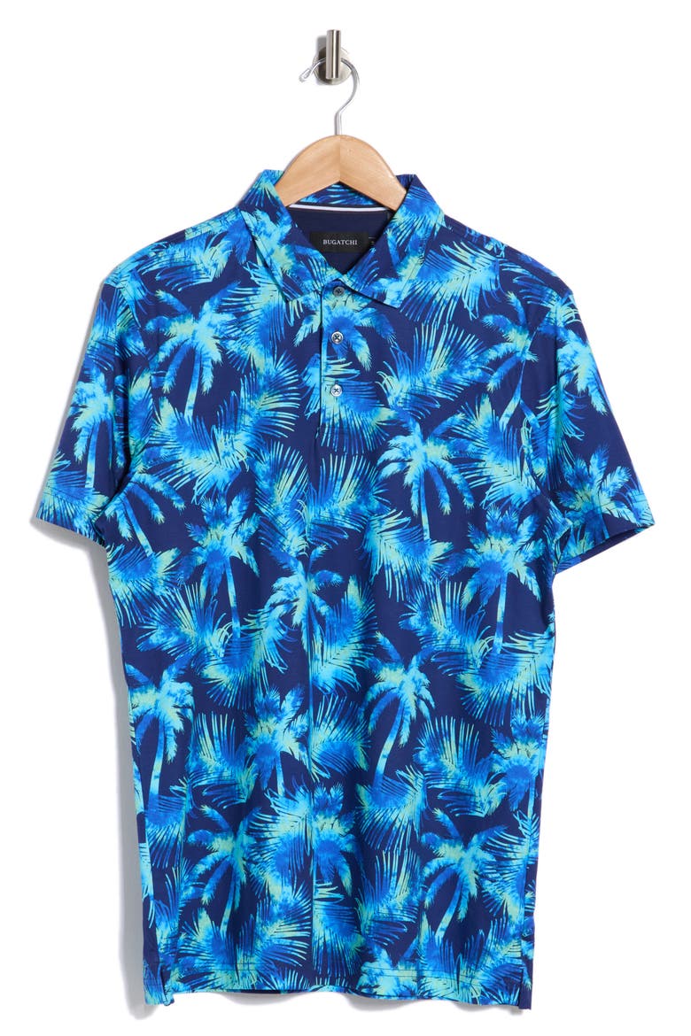 Mercerized Cotton Polo, Alternate, color, NIGHT BLUE