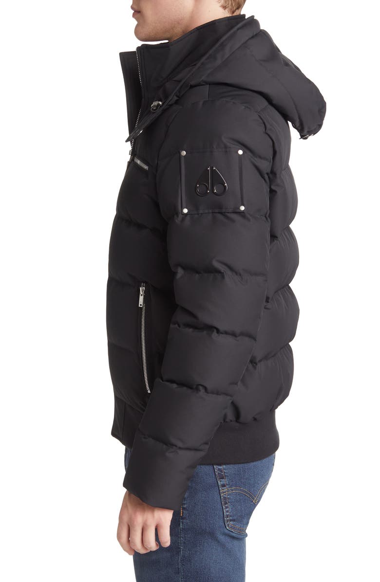 Moose Knuckles Boerum 800 Fill Power Down Bomber Jacket, Alternate, color,