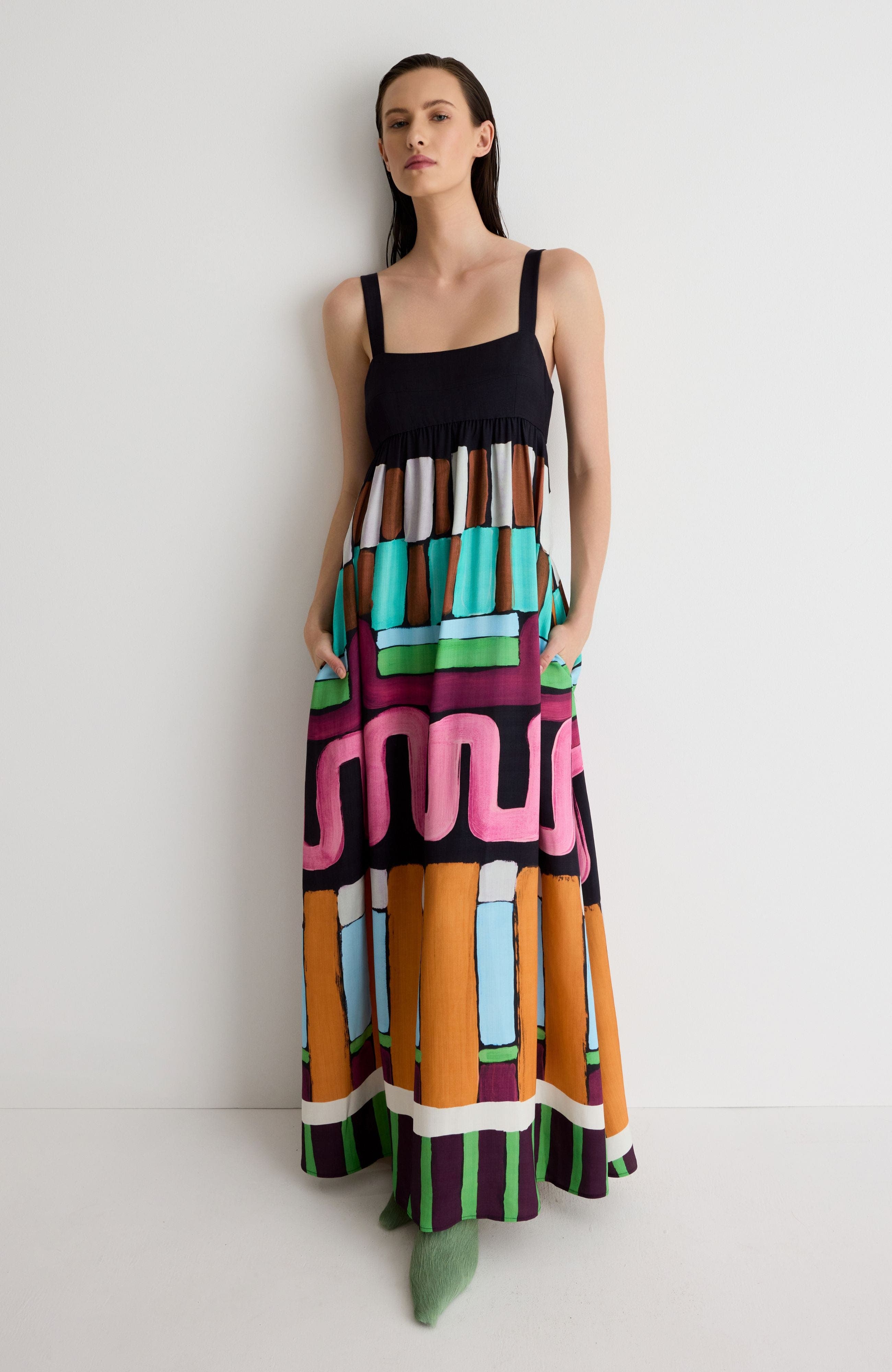 Nora Maxi Dress - image 2