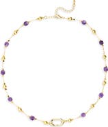 EYE CANDY LOS ANGELES Zanda Flower Statement Necklace