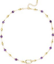 EYE CANDY LOS ANGELES Zanda Flower Statement Necklace