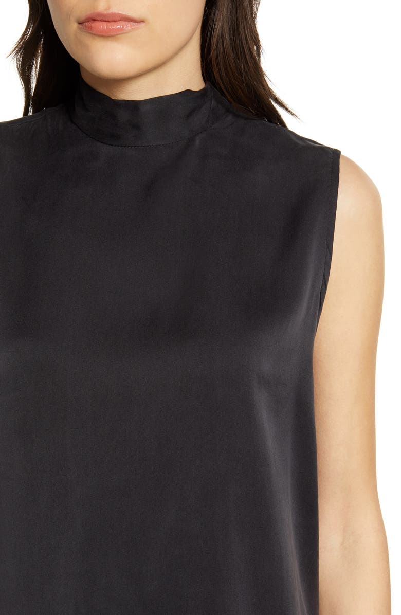 Nobody Denim Sleeveless Silk Blend Top, Alternate, color, 